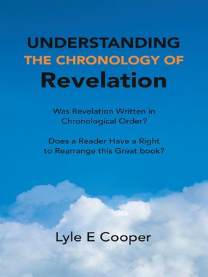 cover image of Understanding the Chronology of Revelation